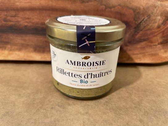Rillettes d'huîtres BIO