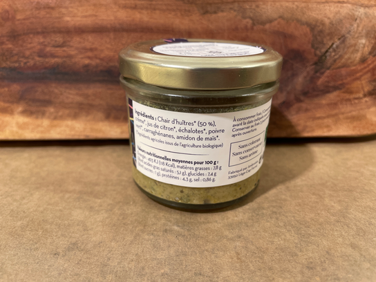 Rillettes d'huîtres BIO