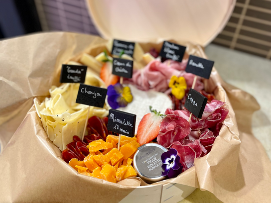 Box Saint Valentin charcuterie fromage