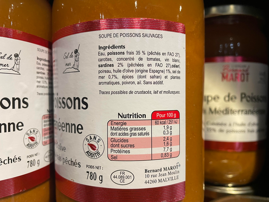 Soupe de poisson a la Méditerranéenne