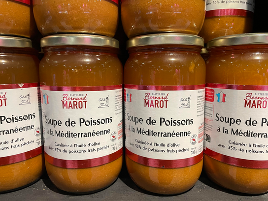 Soupe de poisson a la Méditerranéenne