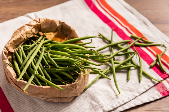 Haricots verts fins