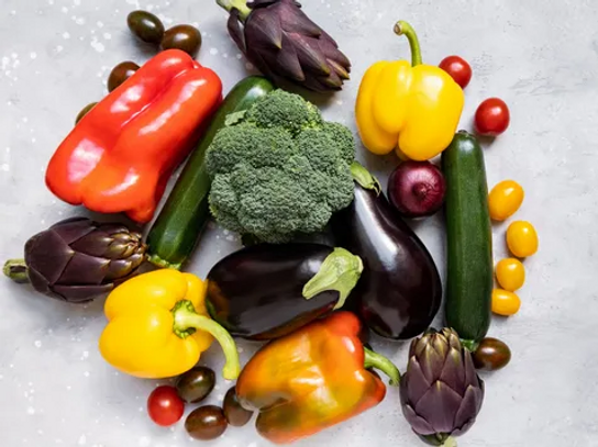 Panier de légumes de saison Famille