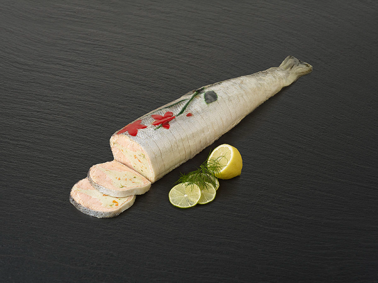 Saumon fumé farci