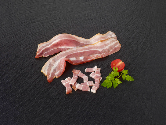 Poitrine fumée - Tranche fine