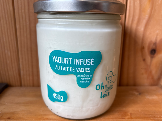 Yaourt Infusé Oh Lait Lait 450g