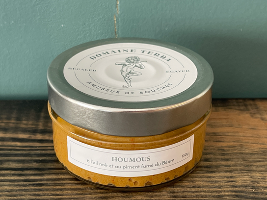 HOUMOUS à l'ail noir et au piment fumé du Béarn