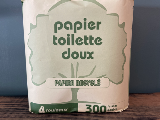 Papier toilette 4 rouleaux