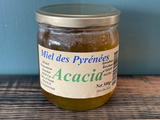 Miel des Pyrénées - Acacia aubépine
