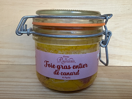 Foie gras de canard entier en verrine 190g