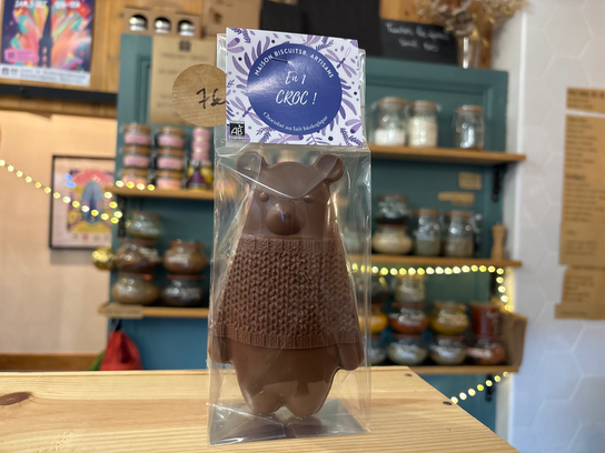 Ours au chocolat lait Bio