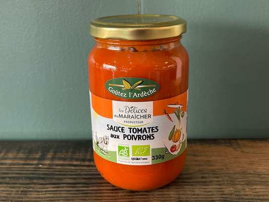 Sauce tomate aux poivrons BIO