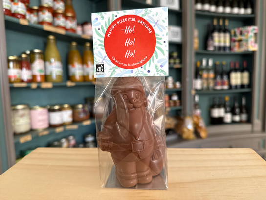 Père Noël au chocolat au lait