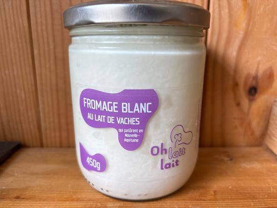 Fromage Blanc Oh Lait Lait 450g