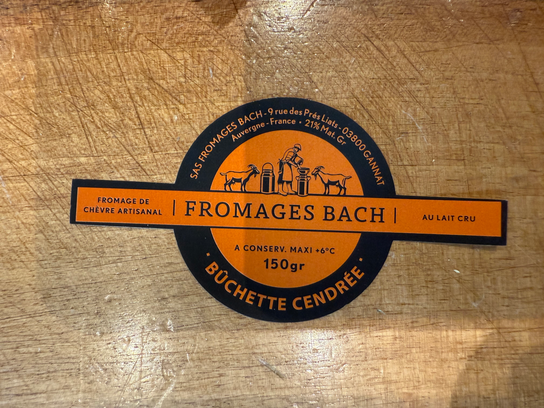 Bûchette cendrée