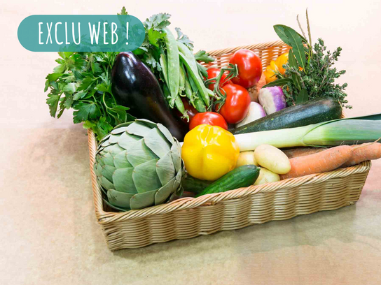 Panier pour la semaine : légumes