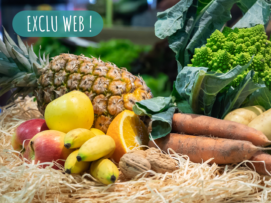 Panier pour la semaine : fruits & légumes