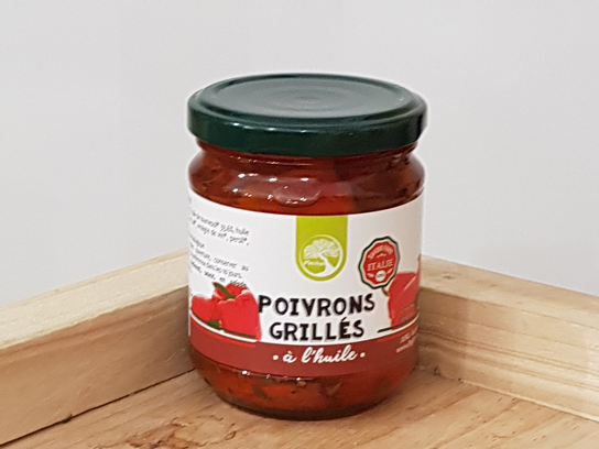 Poivrons grillés à l'huile
