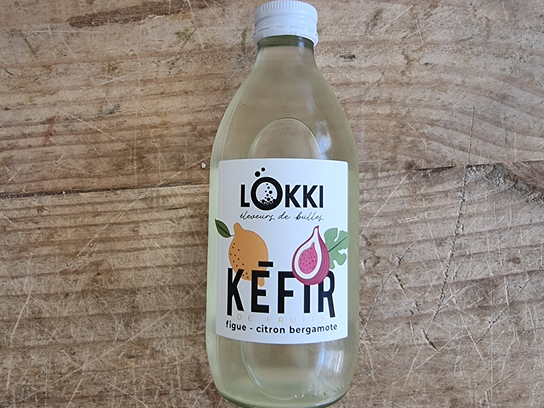 Kéfir Figue, citron bergamote 33cl