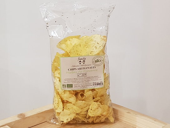 Chips aux herbes de provence, 125g