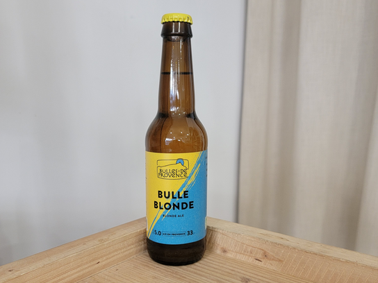 Bière bulle blonde, 33cl