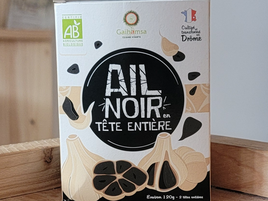 Ail noir Bio, 2 têtes