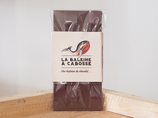 Chocolat au lait 50% et graines de Sobacha