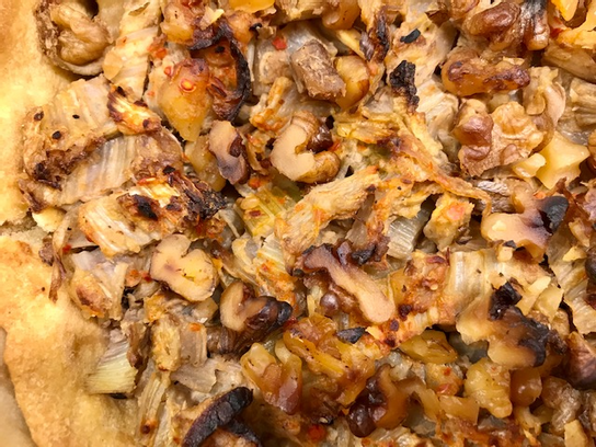 Tarte salée au fenouil et cerneaux de noix BIO et Vegan