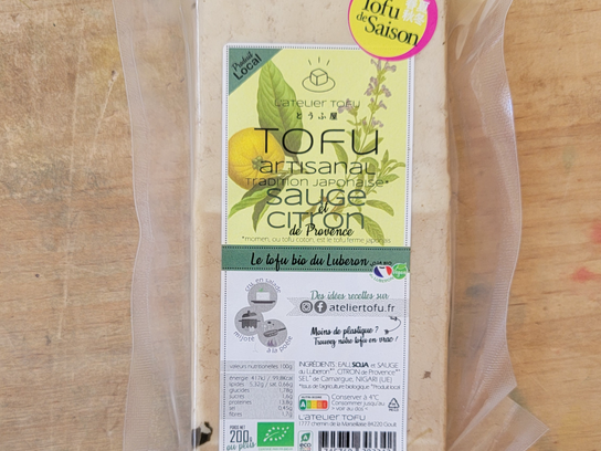 Tofu Sauge et Citron de Provence