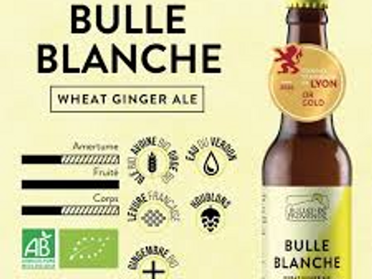 Bière bulle blanche, 33cl