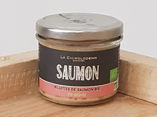 Rillettes de saumon au curcuma, 90g