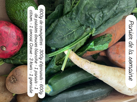 Panier de la semaine Fruits et Légumes