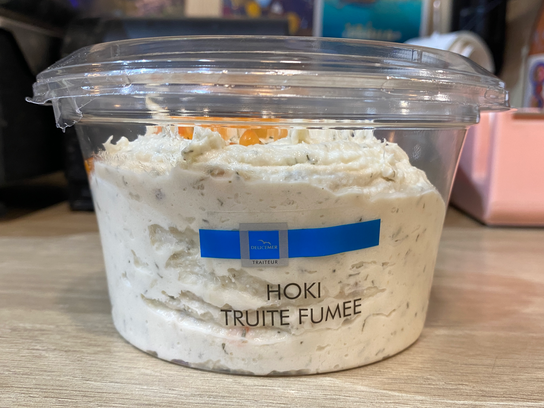 Délice de truite fumée