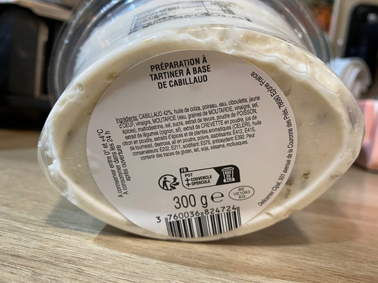 Délice de cabillaud