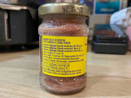 Anchois salés Sangiolaro