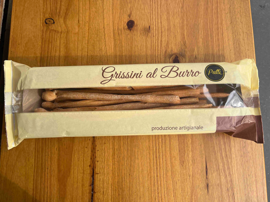 Grissinis al burro - Gressins au beurre