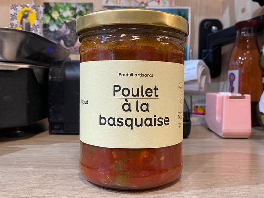 Poulet à la basquaise