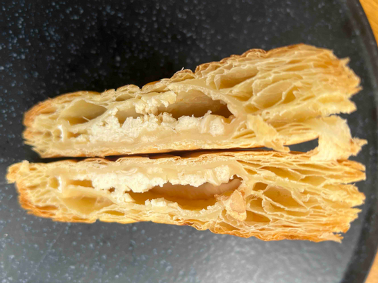 Feuilleté au chèvre et au miel