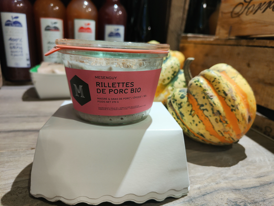 Rillettes de porc BIO - 270g