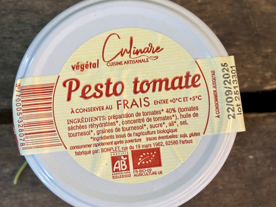 Pesto tomate