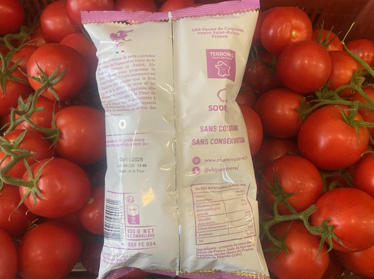 Chips à l'échalote Picarde