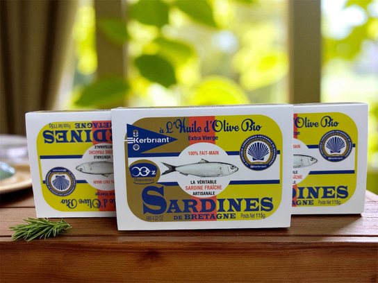 Sardines à l'huile d'olive