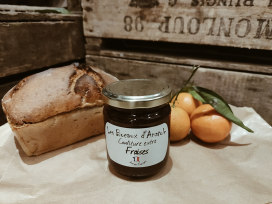 Confiture de fraises - 250g