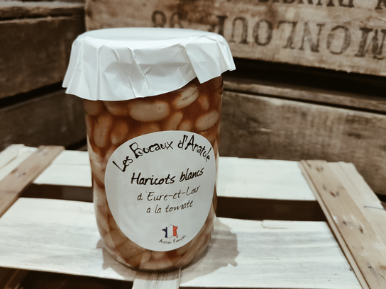 Haricots Blancs d'Eure-et-Loir à la tomate