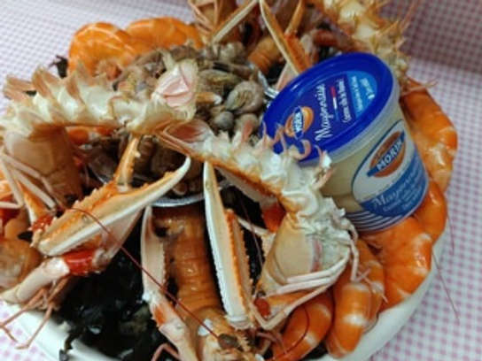 plateau de fruit de mer- Le pic-nic