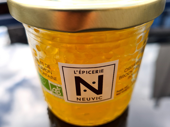 Oeufs de saumon de fontaine Bio