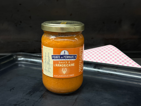 Sauce à l'armoricaine aux langoustines