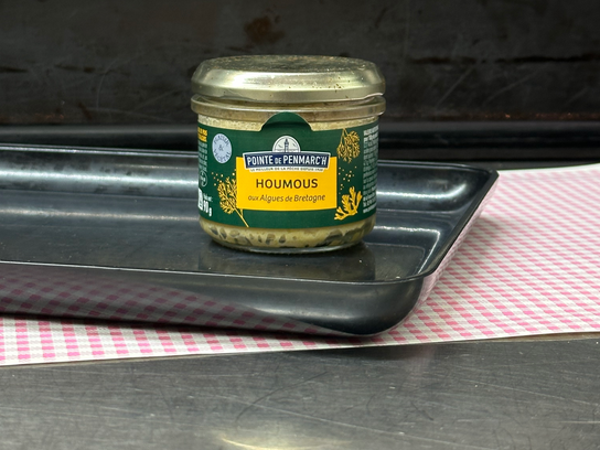 Houmous aux algues de Bretagne