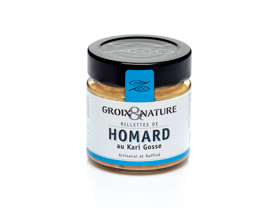 Rillettes de Homard Bleu au Kari Gosse