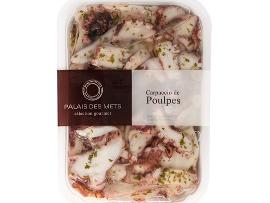 Carpaccio de poulpe